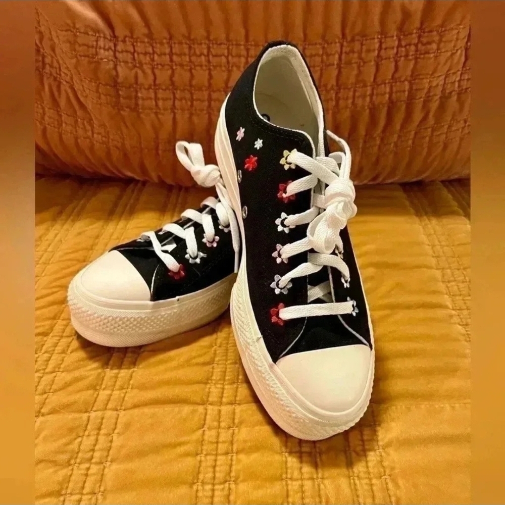 Converse Black and White Chuck Taylor Sneakers